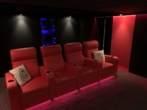 Heimkino - Freistehendes Einfamilienhaus mit großem Garten und zwei Garagen in toller Wohnlage!