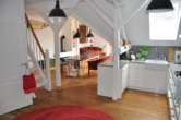 Blick Küche-Wohnen - VERKAUFT!! Traumhafte Dachgeschosswohnung mit Loftcharakter und sonniger Terrasse!