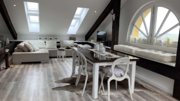 Schöne möblierte Loftwohnung mit Rheinblick!, 47829 Krefeld, Wohnung