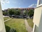 Blick vom Balkon Schlafzimmer - Tolle 2-Zimmer Wohnung mit 2 Balkonen und Tiefgaragenplatz! 1. Stock!